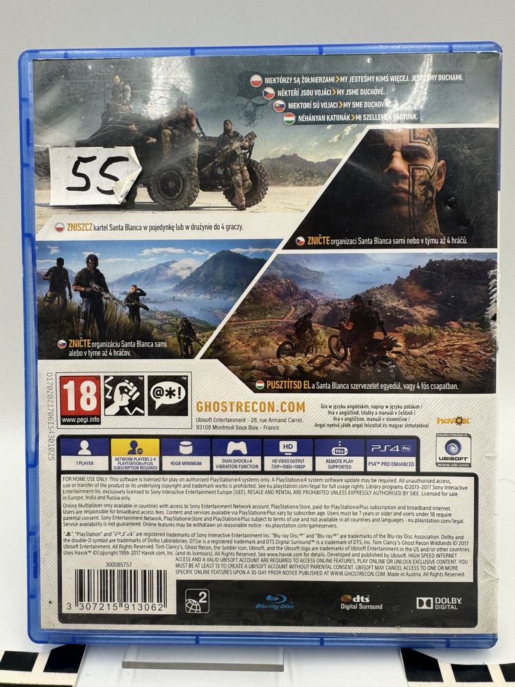 Ghost Recon Wildlands Ps4 Gwarancja