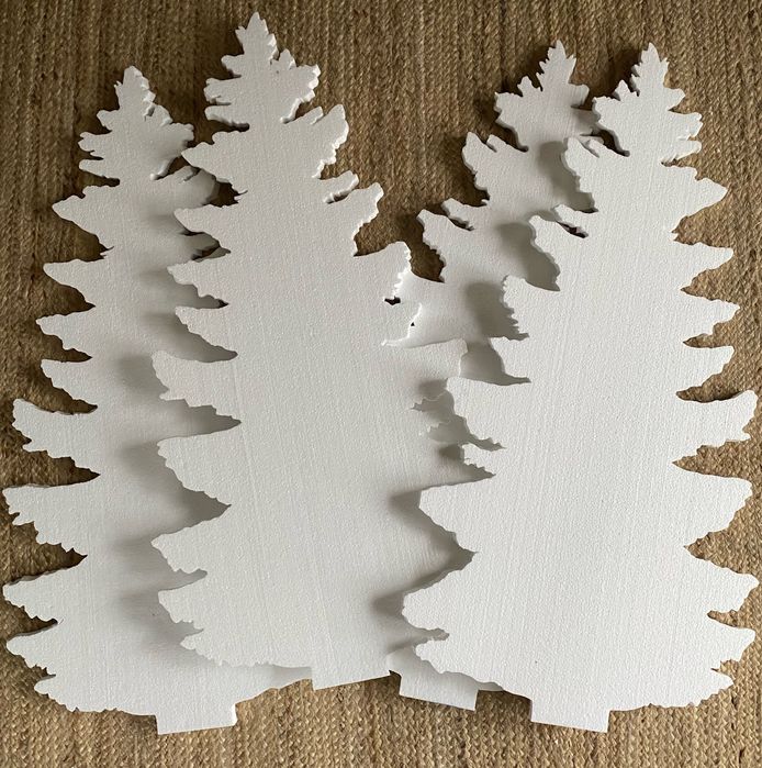 Choinka ze styropianu 100 cm. Dekoracja świąteczna