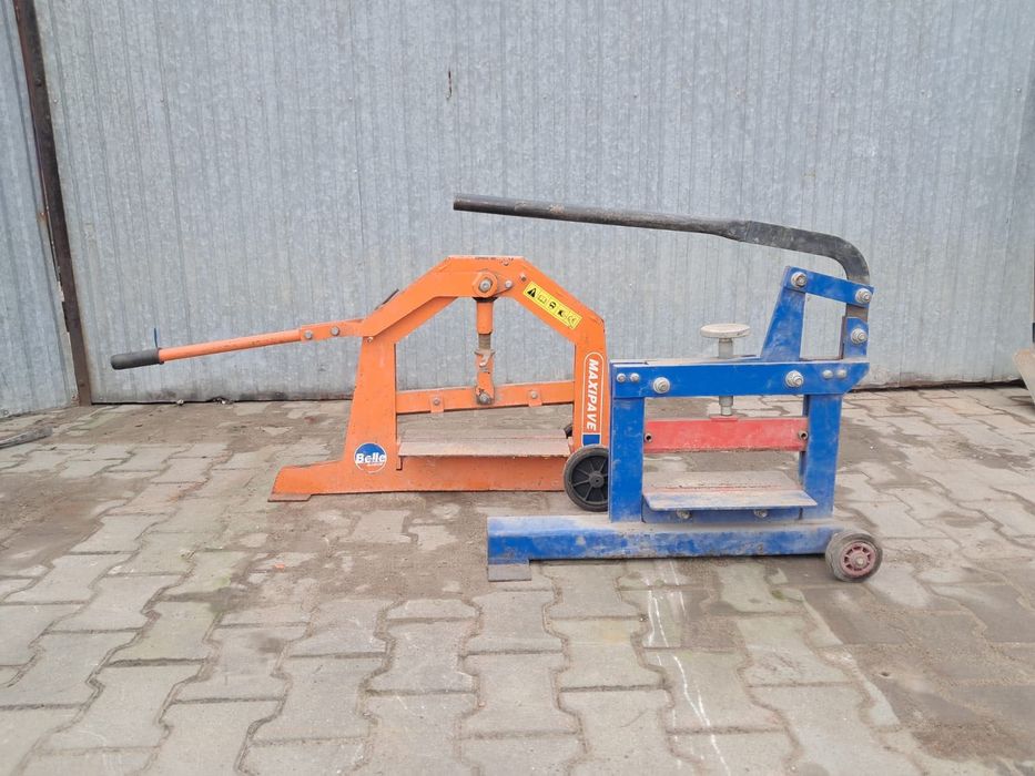 Gilotyna do kostki brukowej, bruki