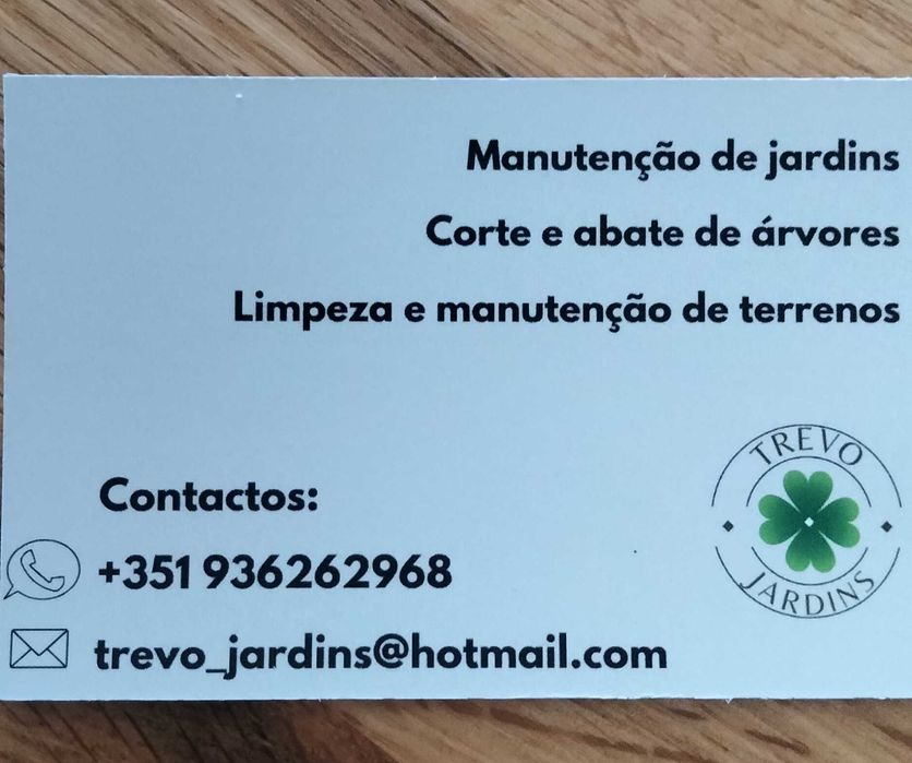 Trevo jardim é assim