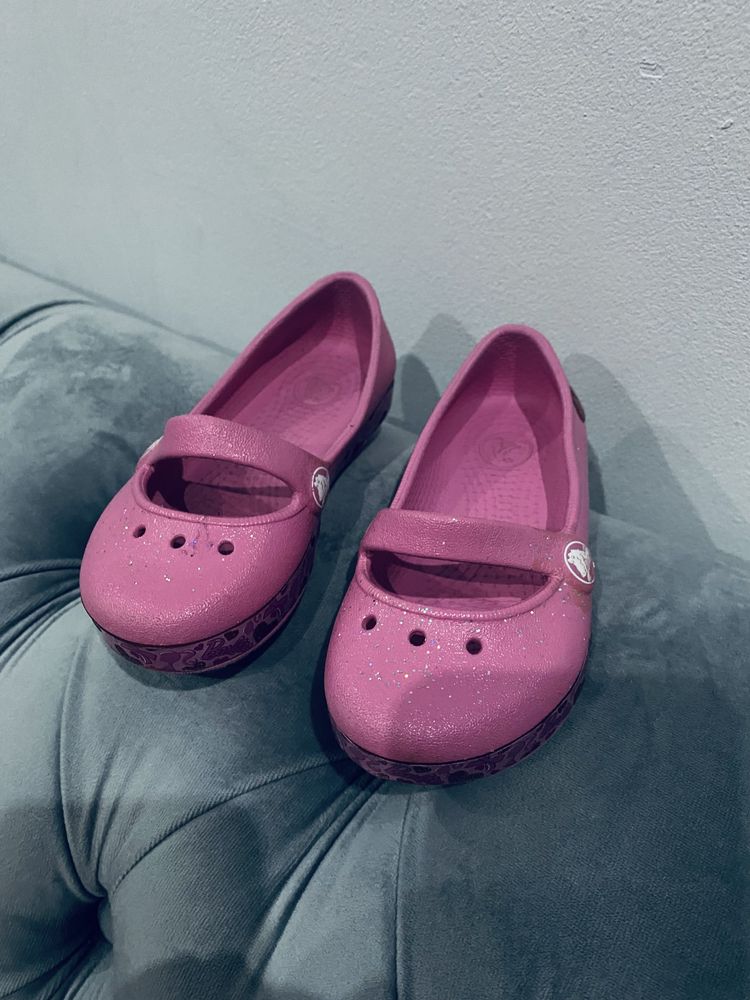 Kroksy Crocs 6 linia Barbie przepiekne brokatowe