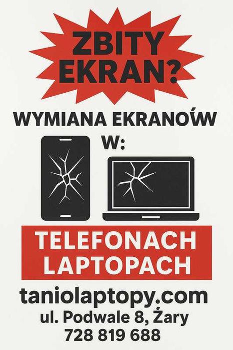 SERWIS Laptopów Telefonów Tabletów taniolaptopy.com