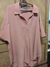 Жіноча рубашка блуза великих розмірів
