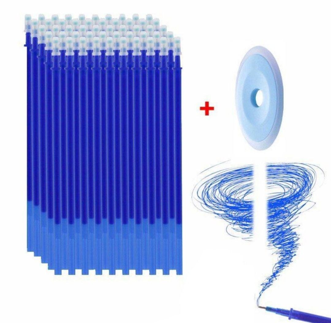 Стержні пиши-стирай, ампули, стержни, ампулы 100шт+стирачка