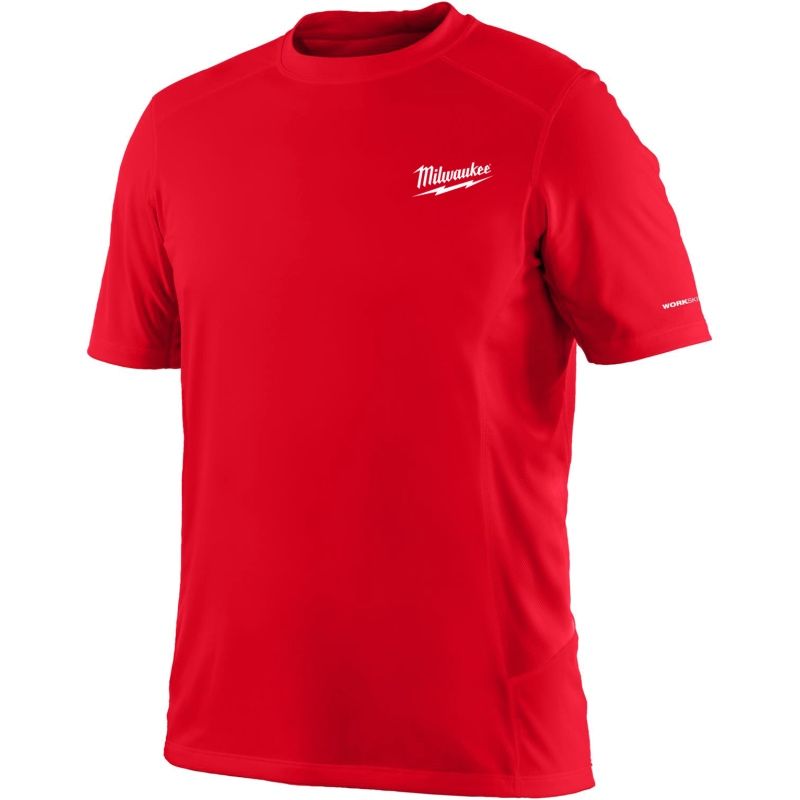 Футболка MILWAUKEE, WWSS дихаюча червона, чорна M, L, XL, XXL