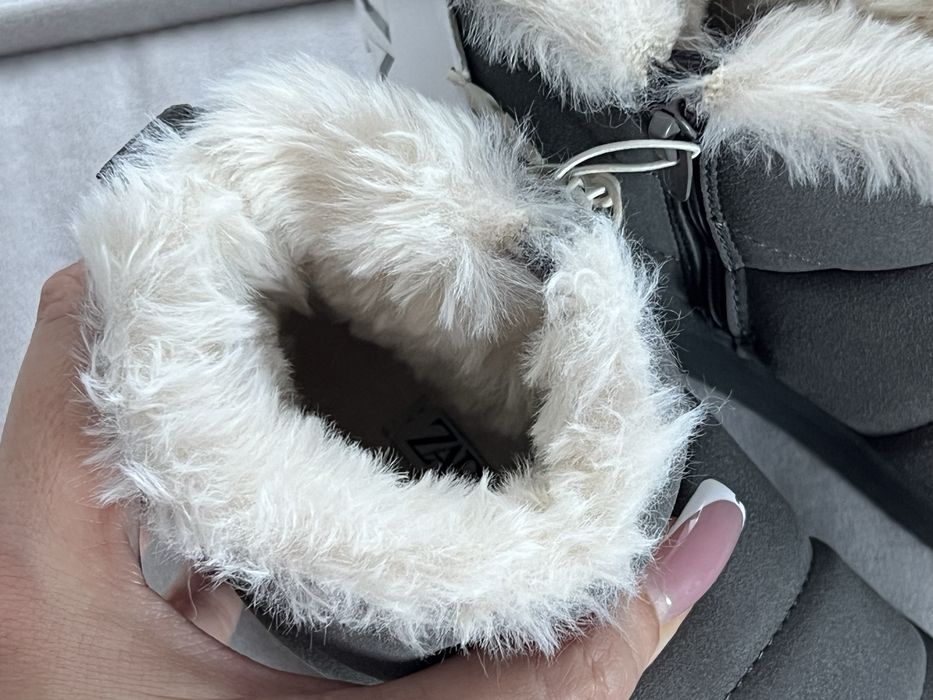 27р зимові zara hm сапожки сапоги чобітки чоботи жля дівчинки хлопчика