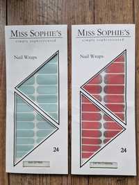 Nail wraps - folie, okłady na paznokcie Miss Sophie's zestaw startowy