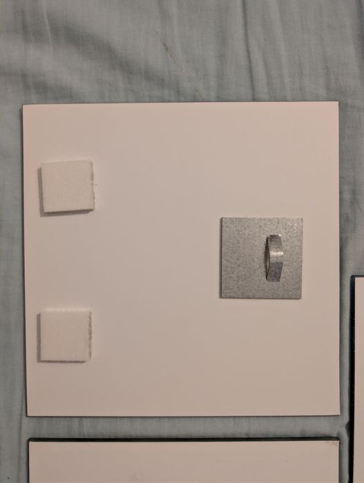 3 obrazy motyle 20x20 komplet