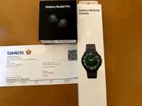 Samsung Galaxy Watch6 Classic 47mm LTE + Galaxy Buds2 Pro - NOVO