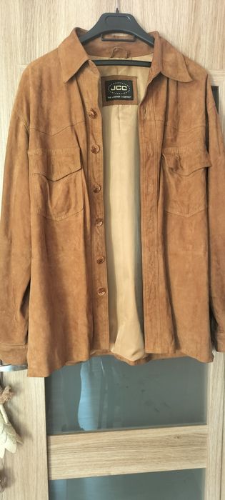 Hit cenowy skóra naturalna leather męska kurtka L/xl