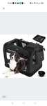 Transporter dla psa LEOPET czarny XL 58,4 cm x 81,3 cm 58,4 cm