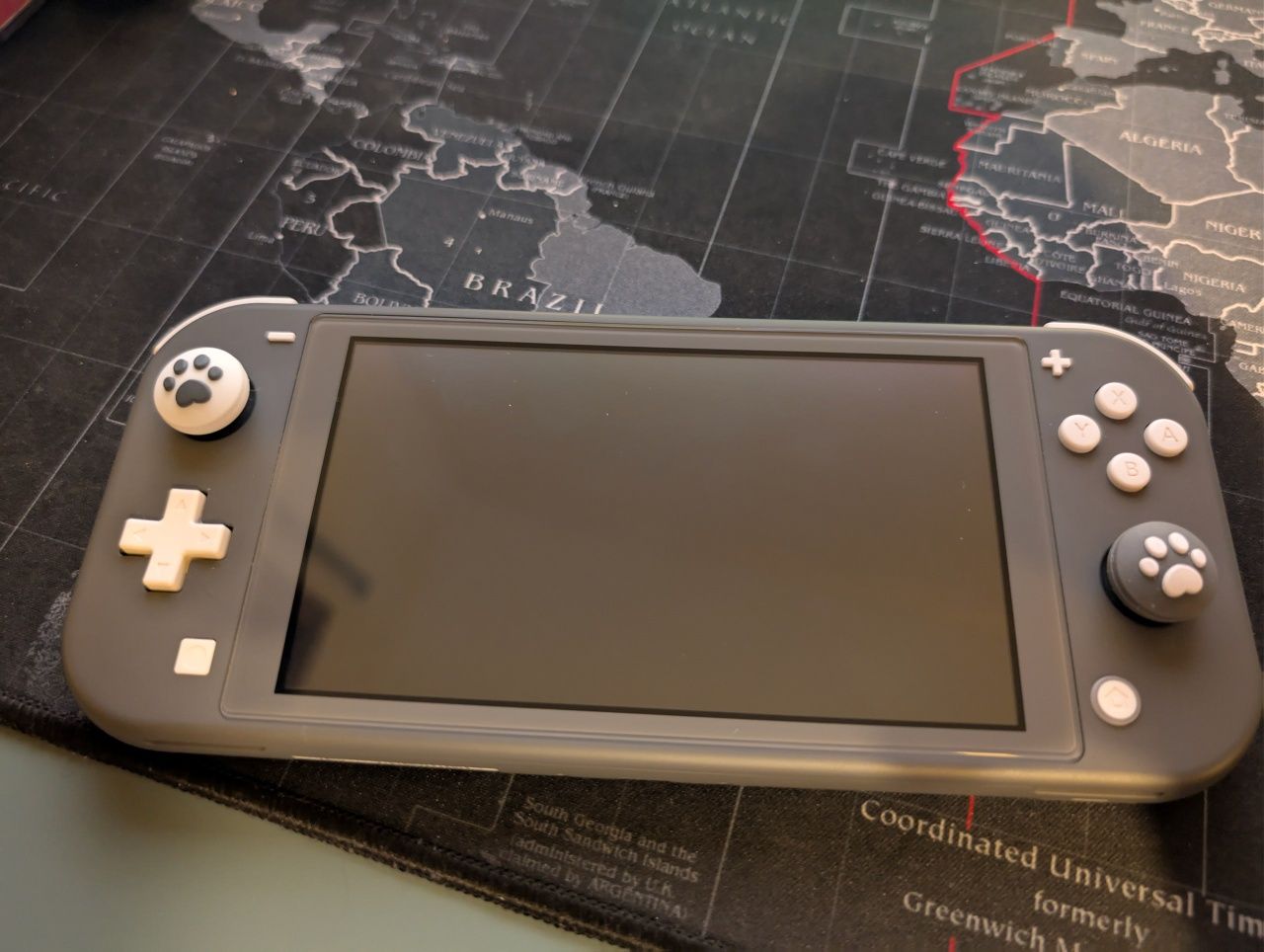 Nintendo Switch Lite com cartão de memória