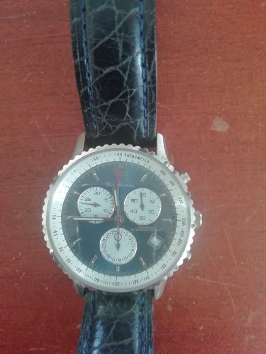 Relogio Yves Bertelin azul