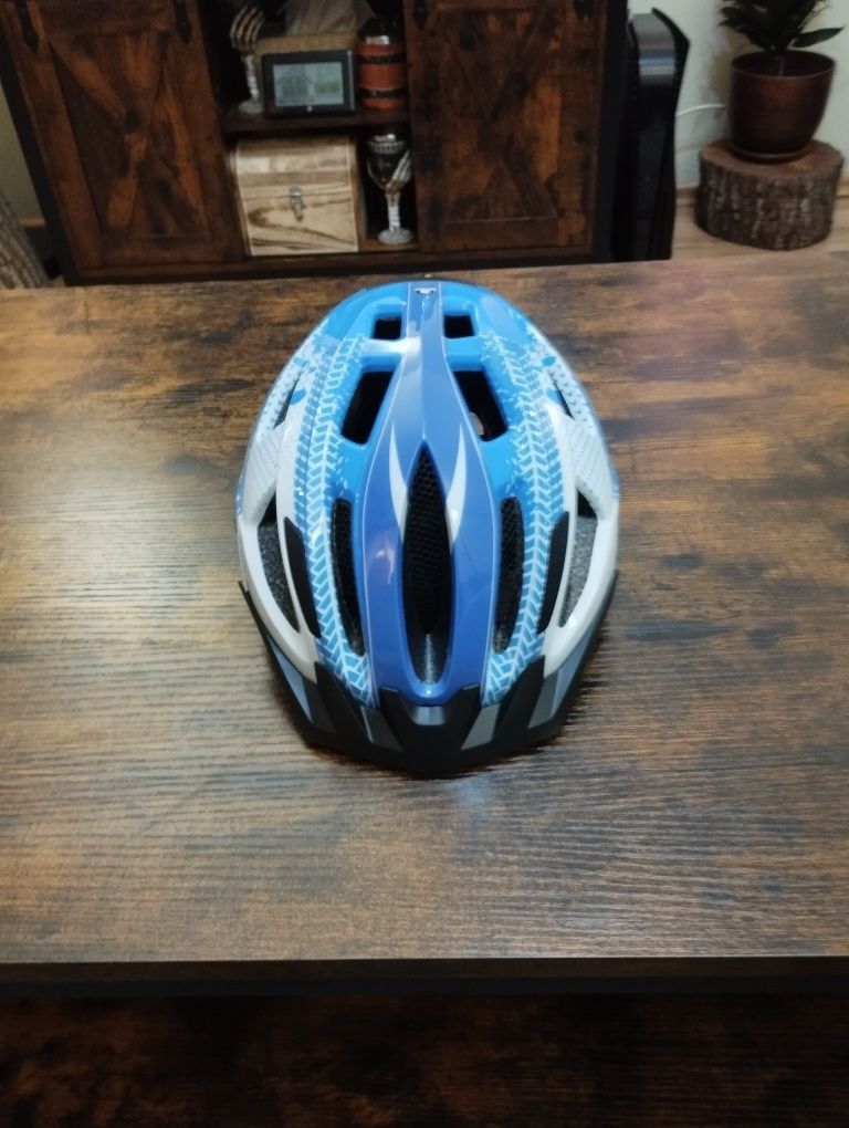 Kask rowerowy dziecięcy crivit xs z lampką LED