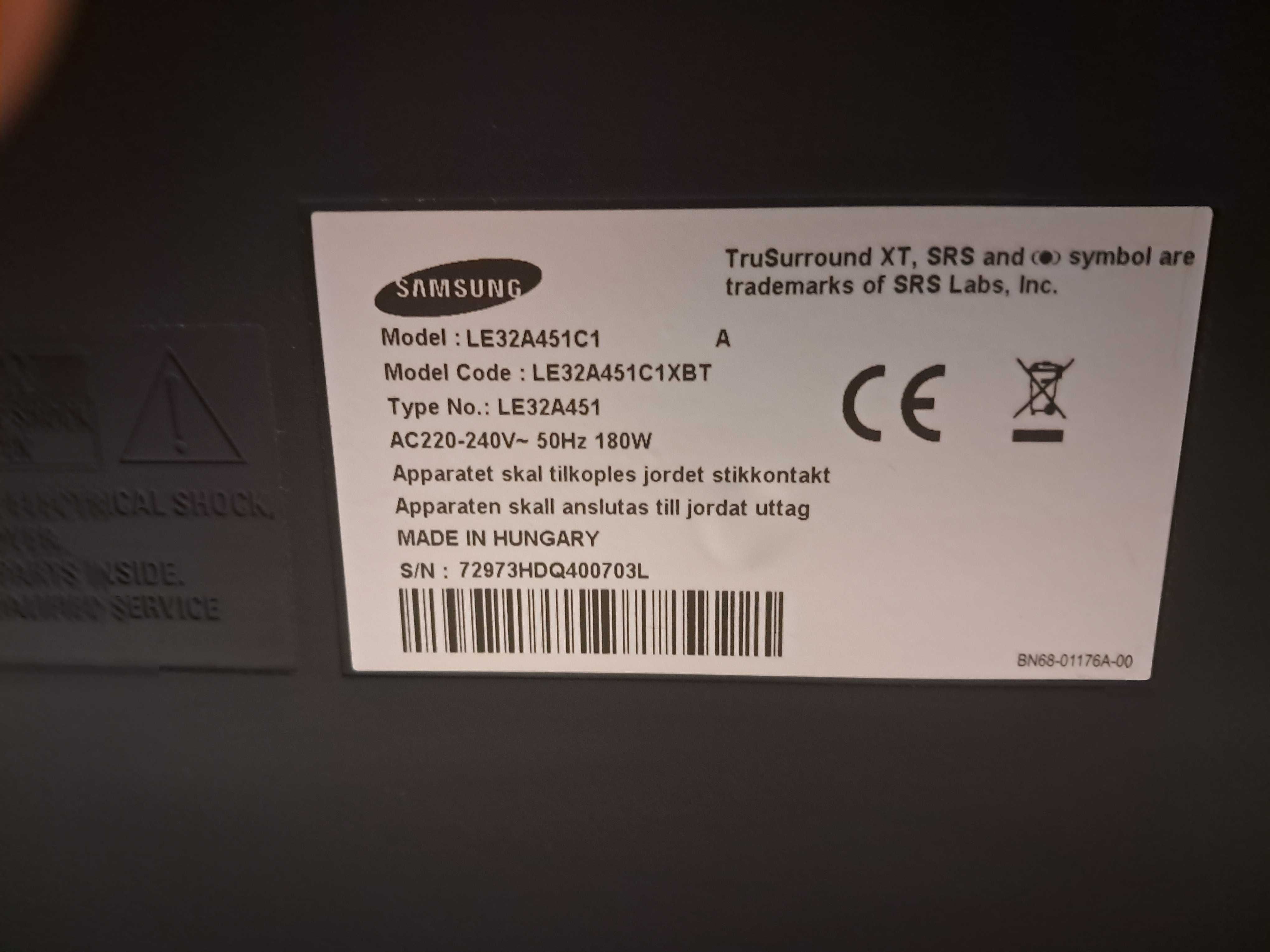 Telewizor SAMSUNG 32"