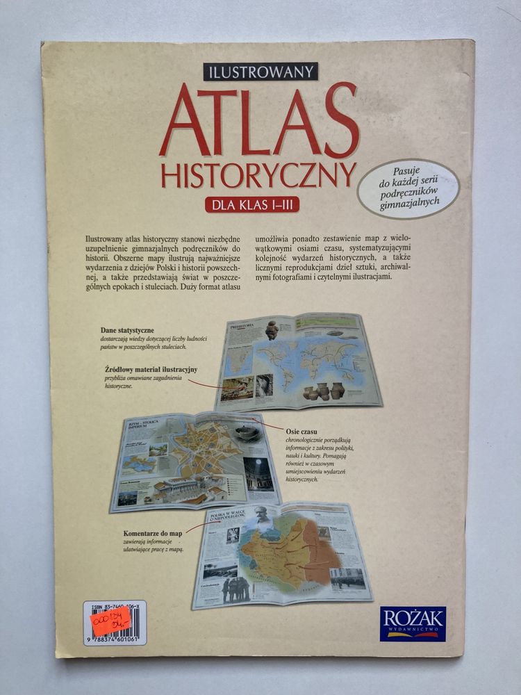 Atlas historyczny kl.I-III
