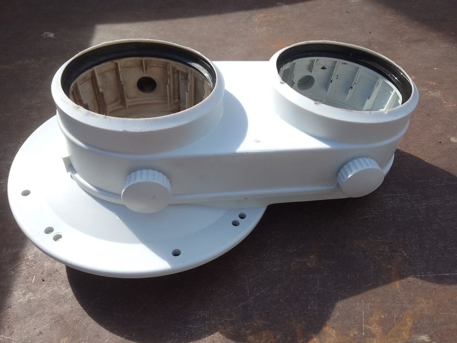 Адаптер коаксіального конденсаційного димоходу котла Vaillant