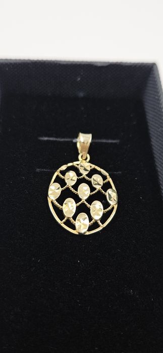 Złota zawieszka ażurowa 585 GOLD MONEY