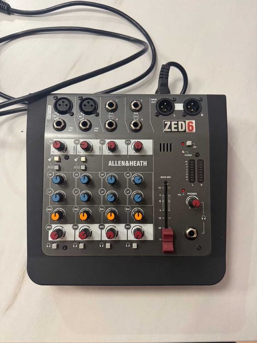 Mikser Allen&Heath ZED-6 mixer dj