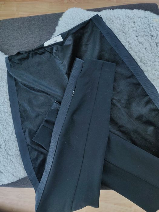Legginsy z lampasem Pinko