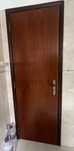 Portas madeira c/ puxador , Aro incl.