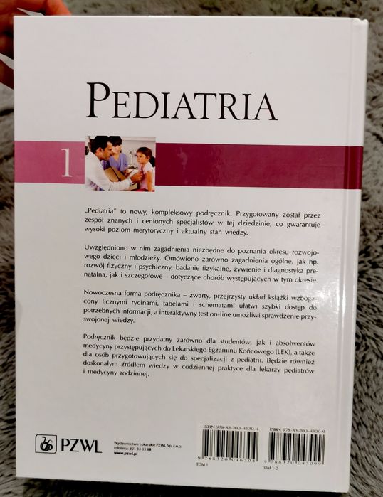 Pediatria Kawalec Grenda Ziółkowska tom 1 PZWL
