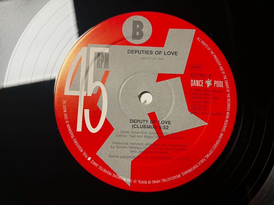 Deputies Of Love - Deputy Of Love (The Remixes) Techno, Euro House