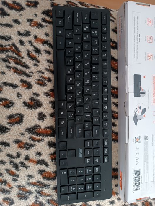 Безпровідна клавіатура / бездротова клавіатура 2Е KS260 чорна