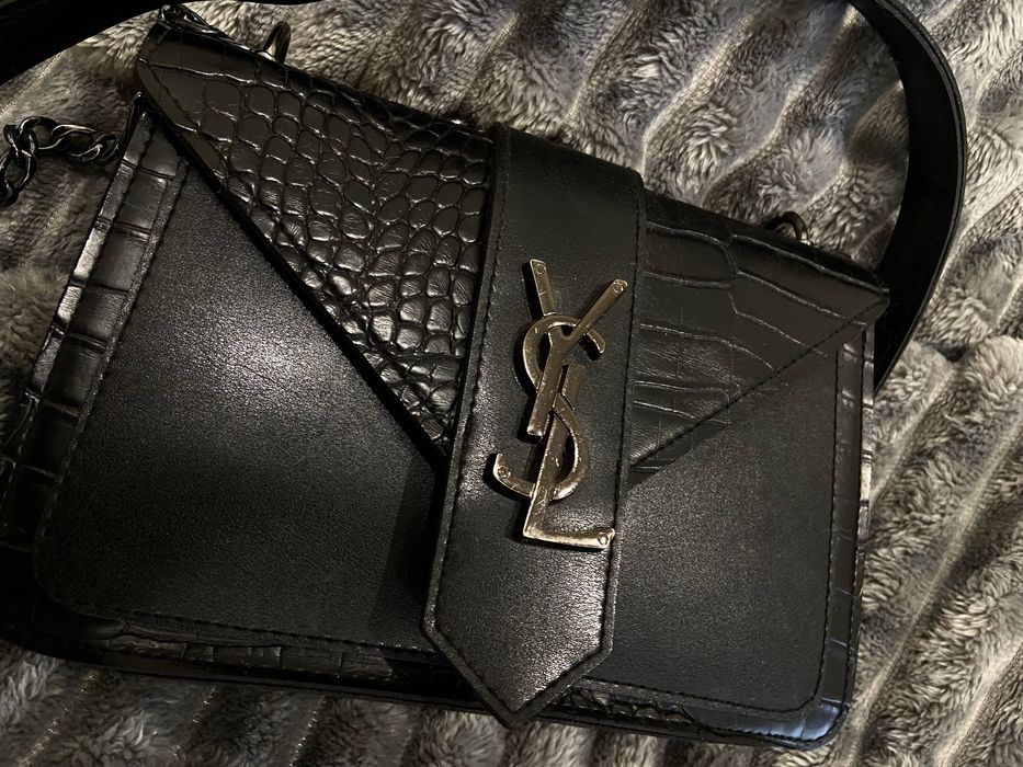 Сумка ysl чорна сумка жіноча