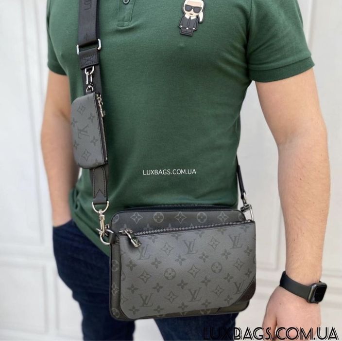 Мужская сумка Louis Vuitton trio messenger