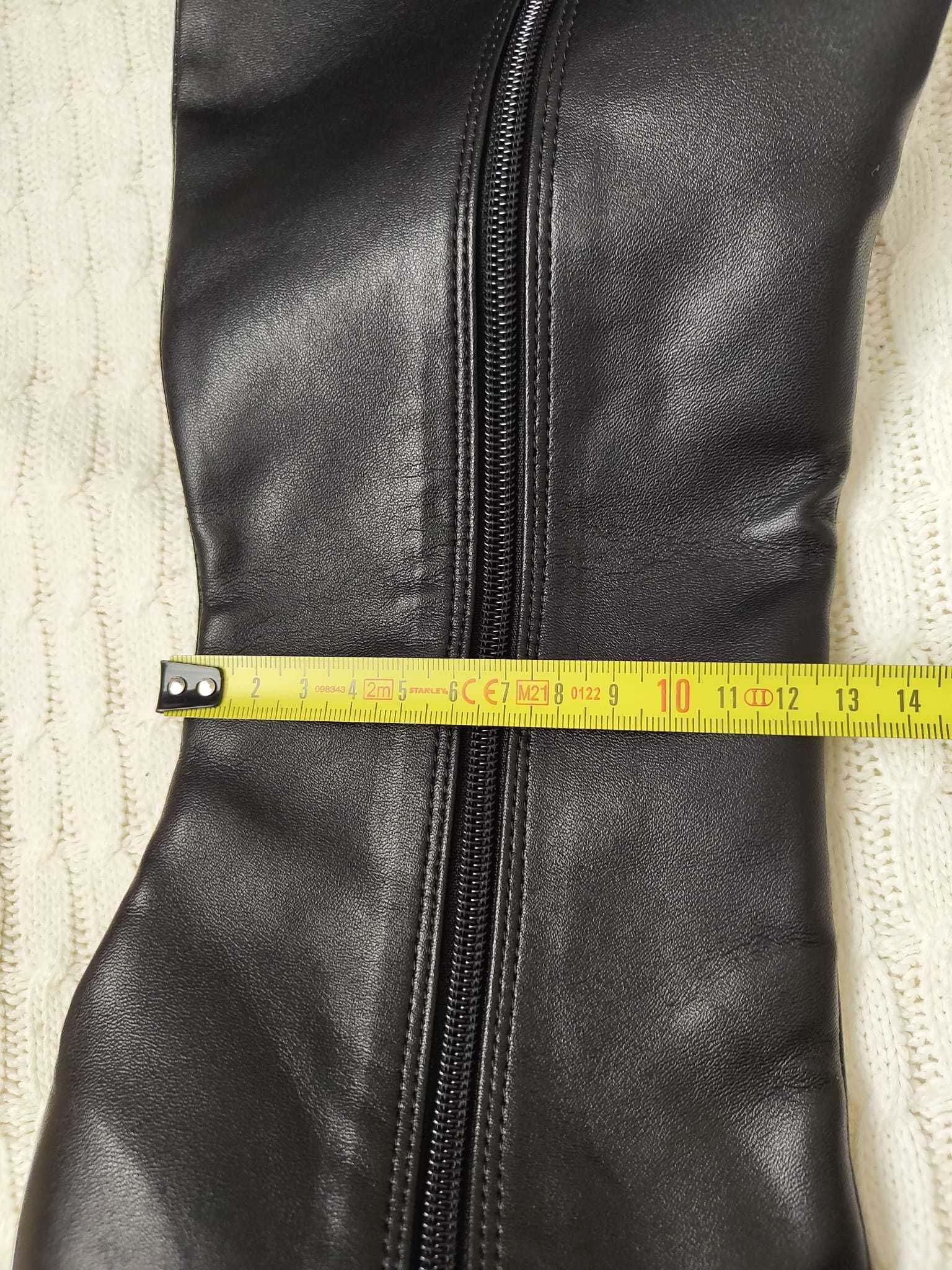 Botas Salto Alto 15cm Cano Alto – Tamanho 39 (Novas)