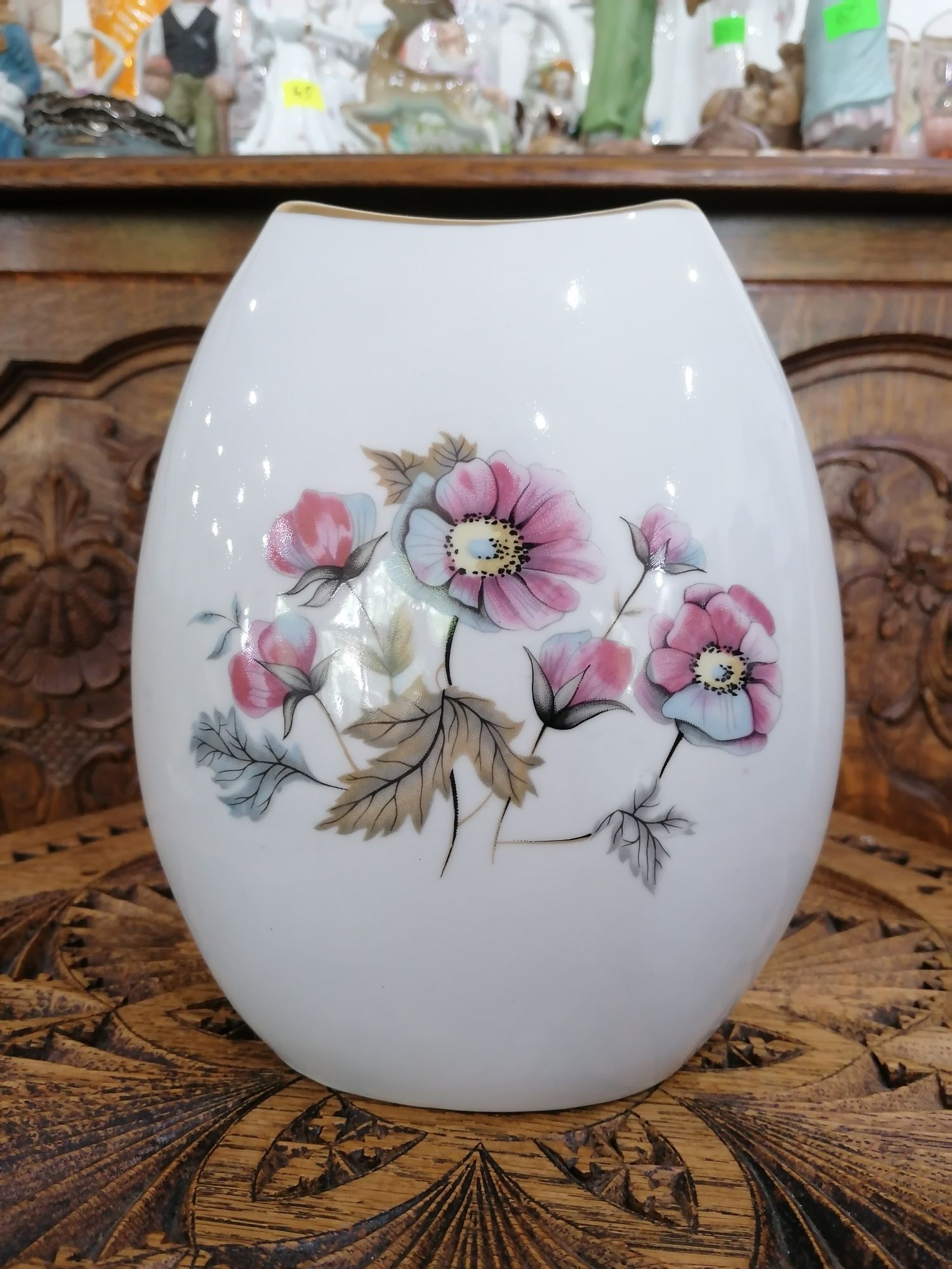 Ładny stary porcelanowy wazon Chodzież polecam