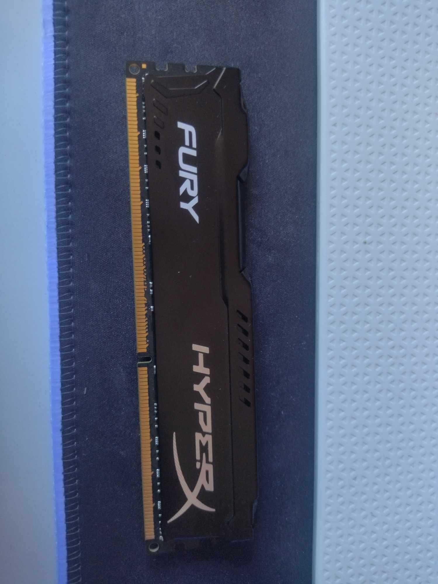 HyperX Fury Black DDR3 - 8GB 1600MHz