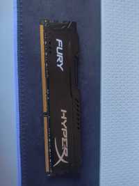 HyperX Fury Black DDR3 - 8GB 1600MHz