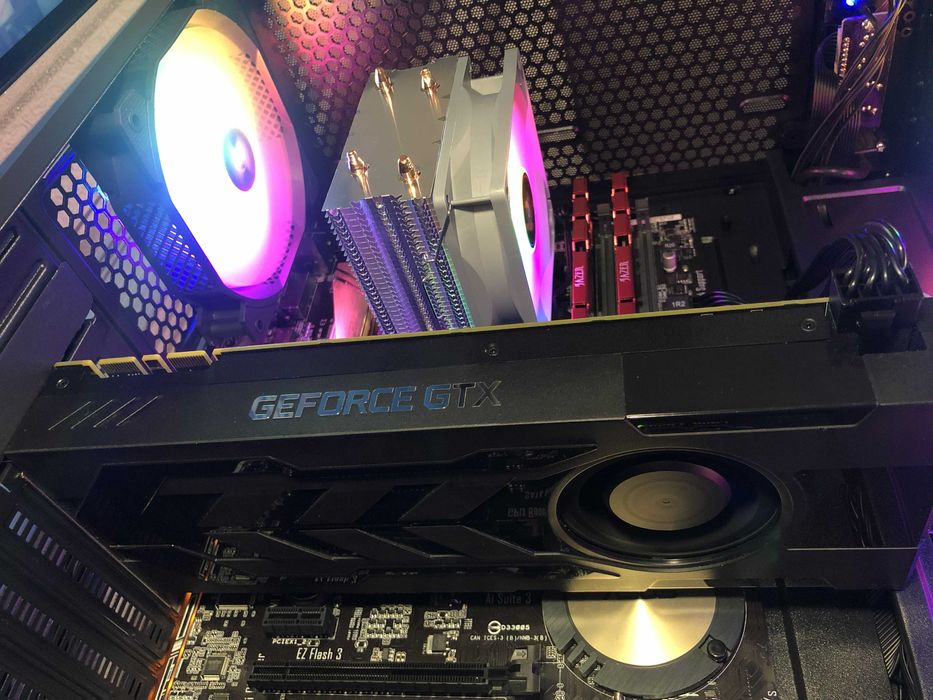 Игровой ПК Intel i7/16Gb/GTX1070/SSD500 системный блок компьютер