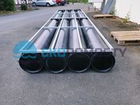 OD RĘKI - Pomost pływający, platforma pływająca, tratwa 6x1,5m - 9mkw
