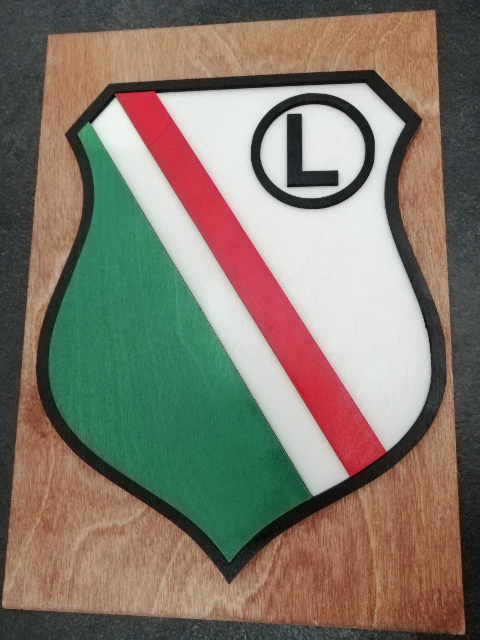 Logo Legia Warszawa 3d