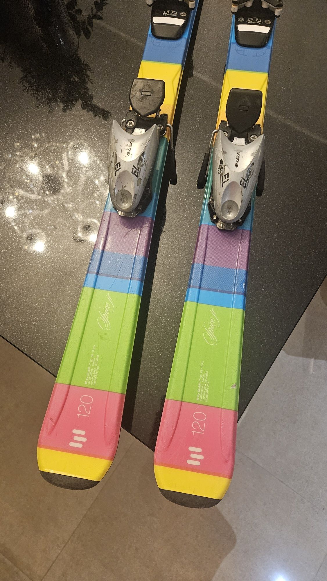 Narty dziecięce, juniorskie Elan Spice Jr 120cm