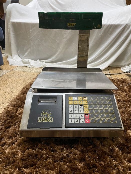 Balança com grande capacidade