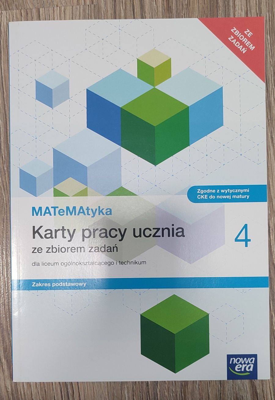 MATeMAtyka 4 - Karty pracy ucznia - Nowa Era