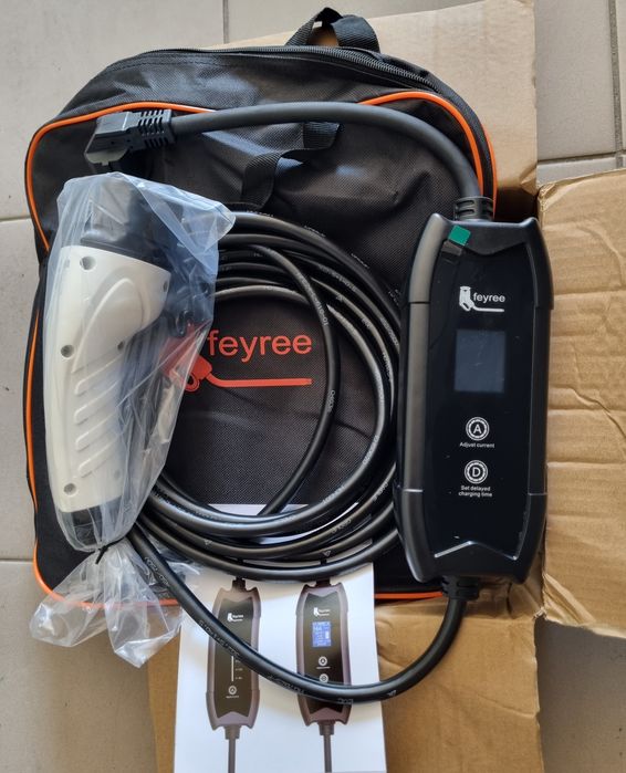Feyree Зарядне Зарядка для електромобіля Type 1  Type 2 16А  32А