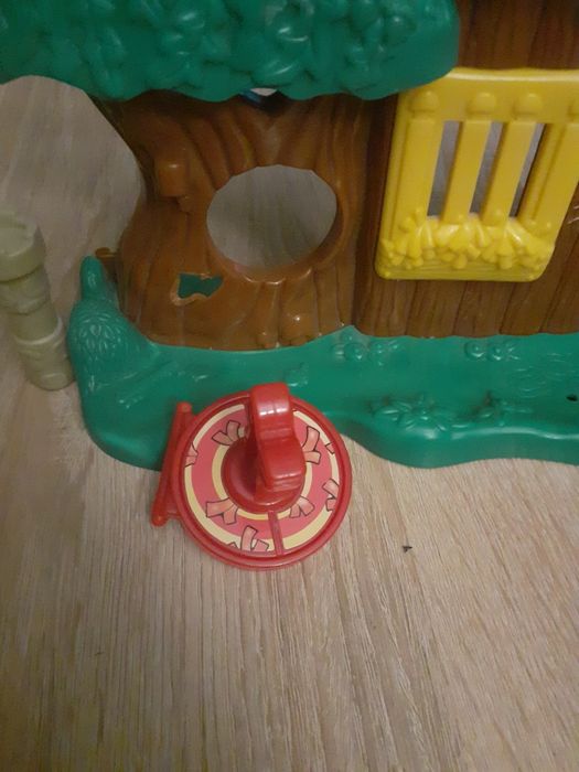 Zestaw fisher price littel people smok i Robin Hood