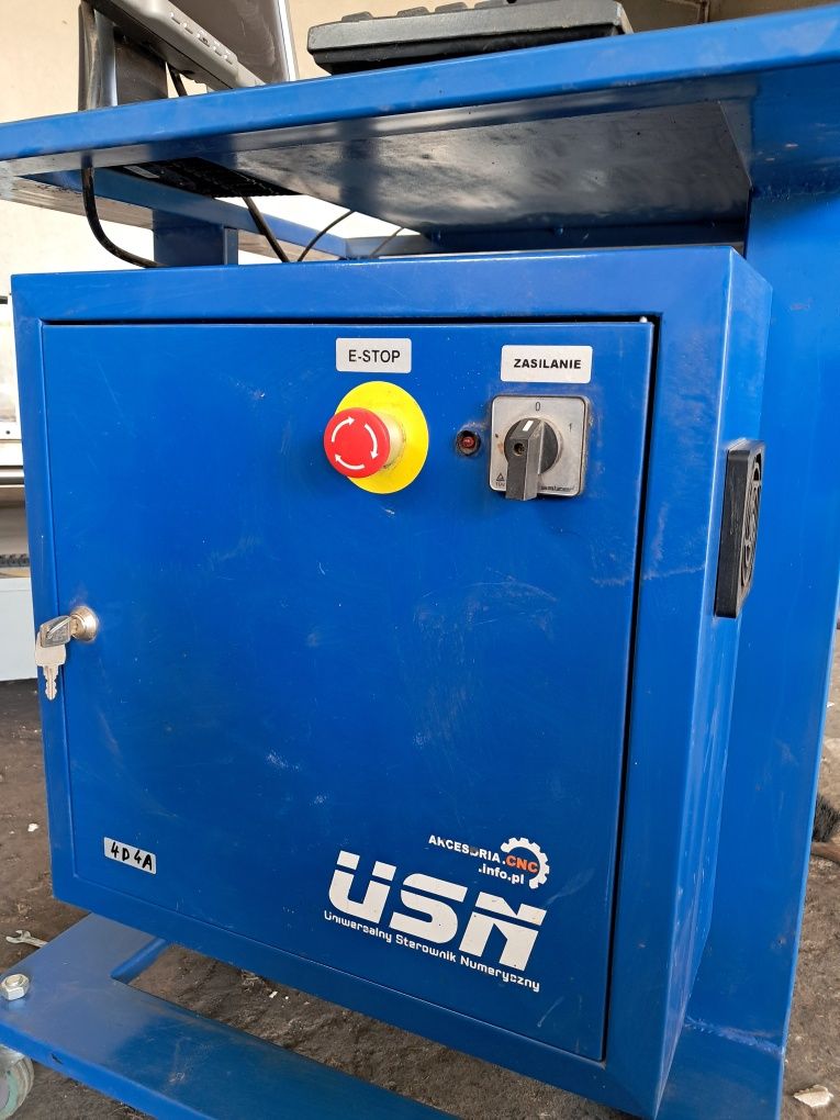 Frezarka cnc  ploter cnc 4 oś
