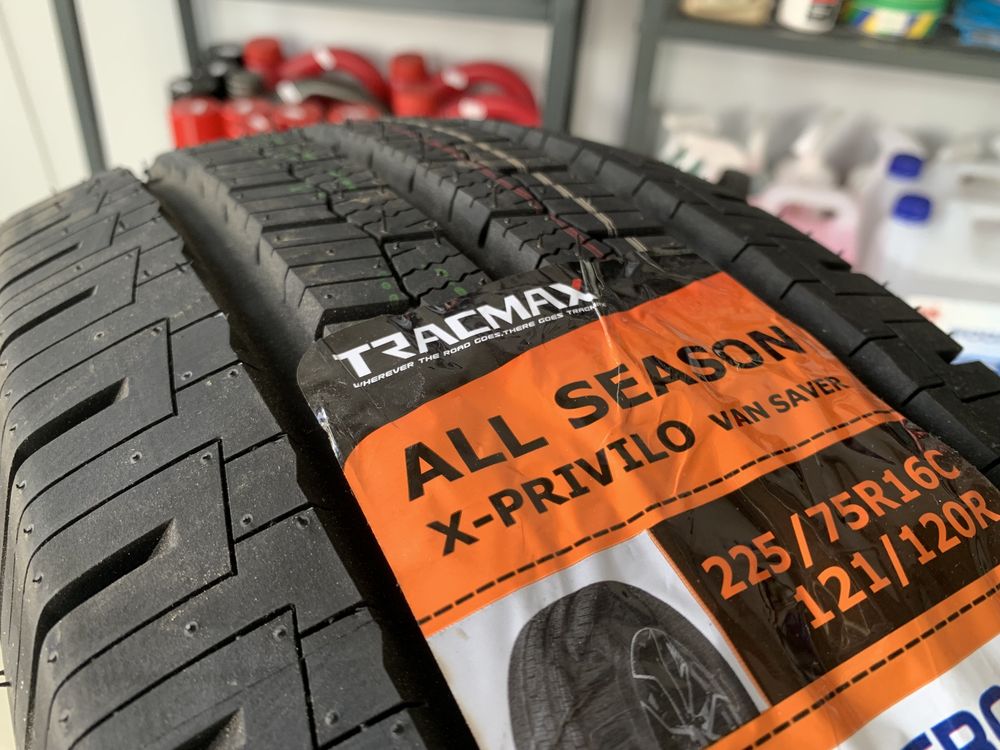 NOWA Opona opony wielosezonowa całoroczna TRACMAX 225/75R16C A/S VAN