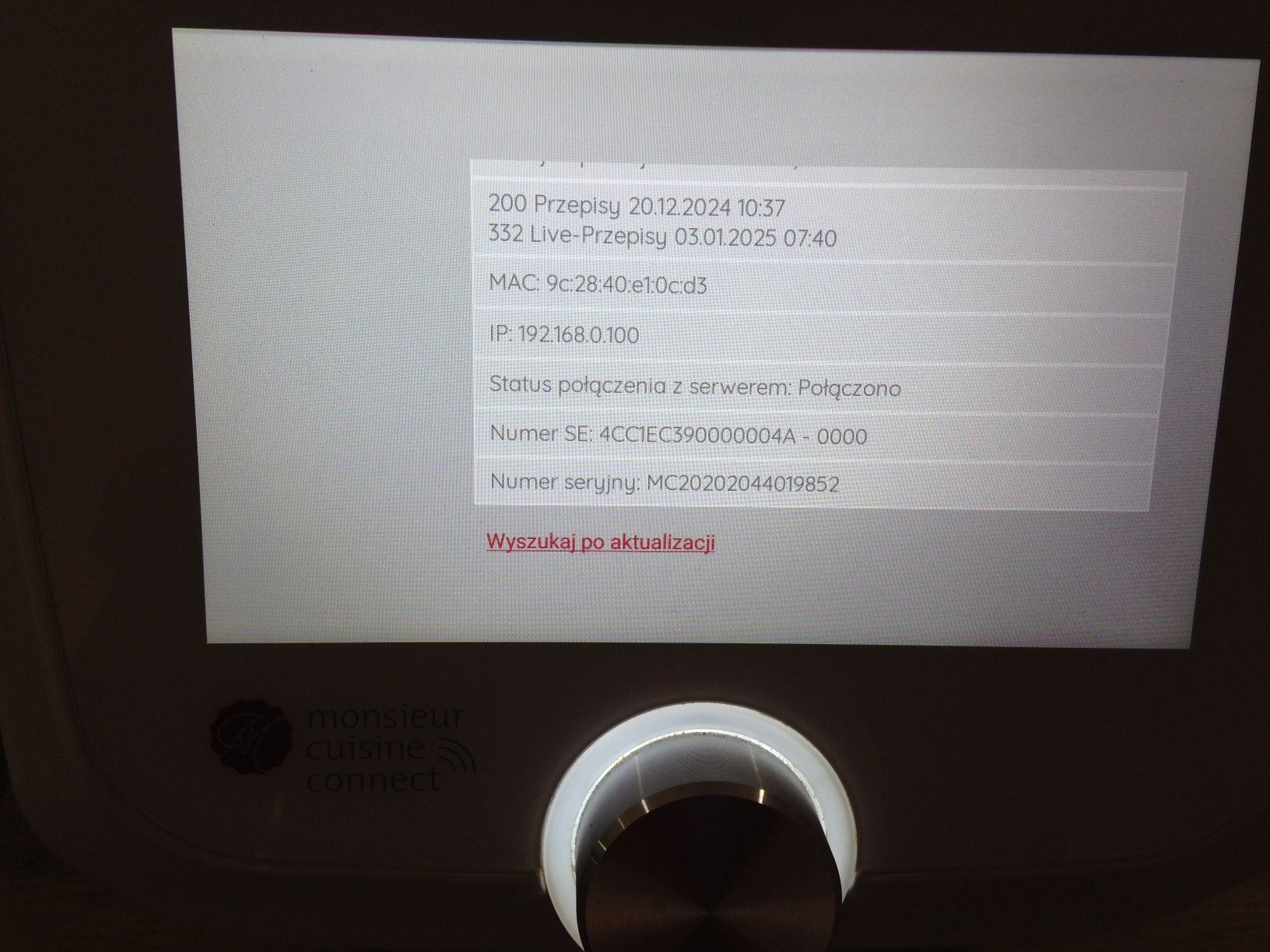 Termorobot Lidlomix MC Connect Silvercast 1200W robot kuchenny l