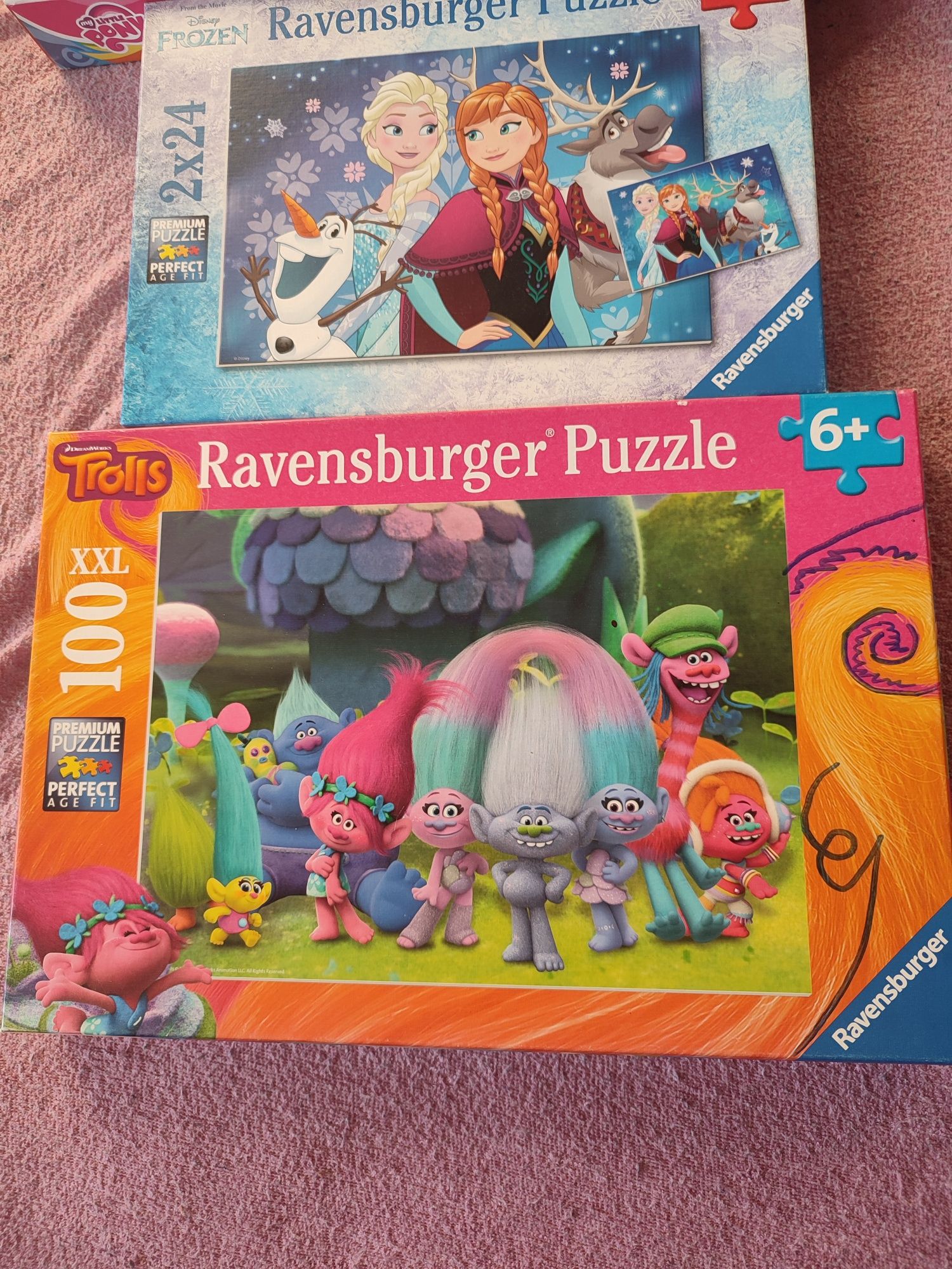 Zestaw puzzli dla dzieci
