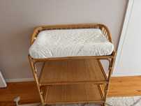 Trocador Zara home com colchao muda fraldas e resguardo