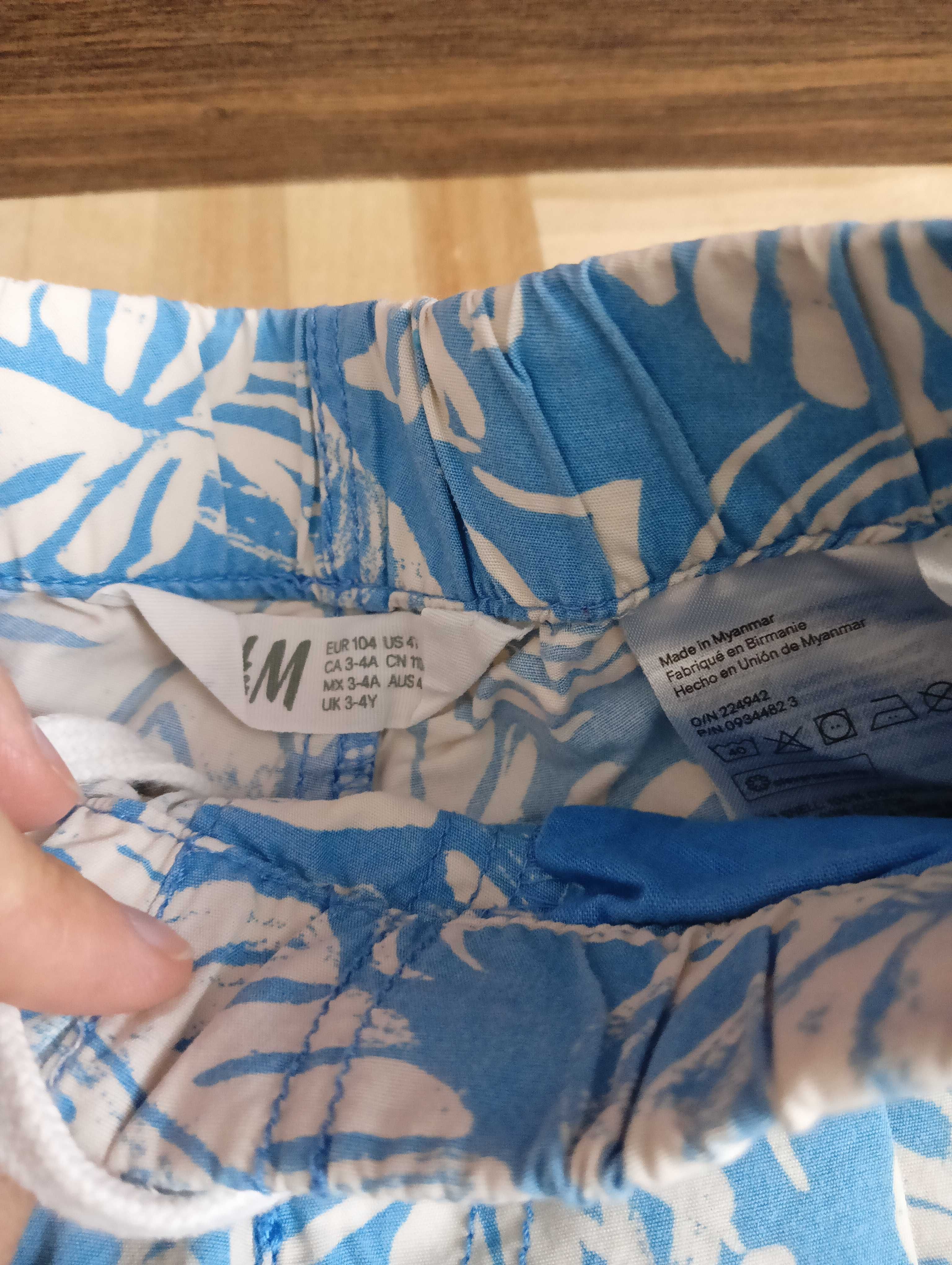 Krótkie spodenki chłopięce 104