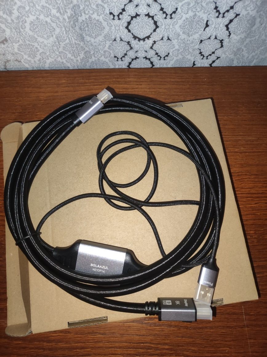 Kabel przejściowy z HDMI na DP
