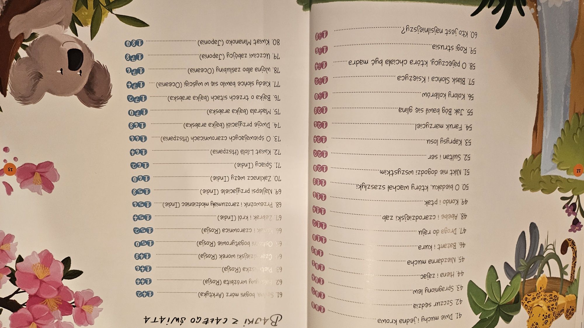 Książka " Dookoła świata w 80 bajek"